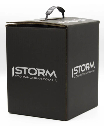 Кальян Storm Hookah mini, Graphite Glass - фото 10