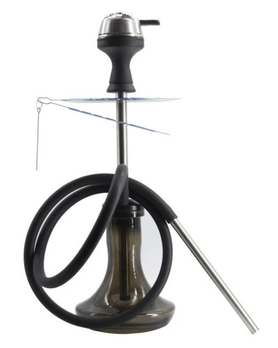 Кальян Storm Hookah mini, Graphite Glass - фото 2