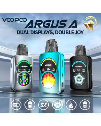 Стартовий набір Voopoo Argus A - Azure Blue - фото 7