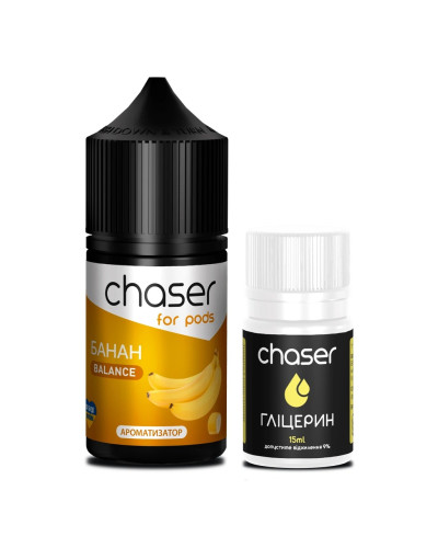 Набор для самозамеса Chaser For Pods Banana, 30 Мл 50 мг 30мл - фото 5