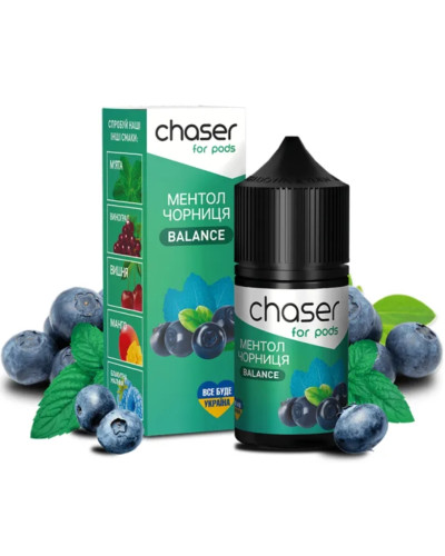 Набор для самозамеса Chaser For Pods Blueberry Menthol, 30 Мл - фото 4