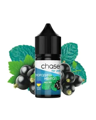 Набор для самозамеса Chaser For Pods Currant Menthol, 30 Мл 50 мг 30 мл - фото 5