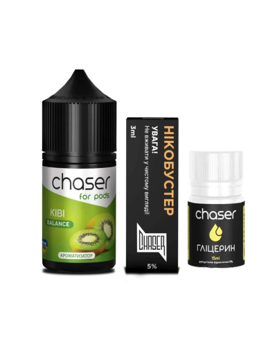 Набор для самозамеса Chaser For Pods Kiwi, 30 Мл 50 мг 30мл - фото 5