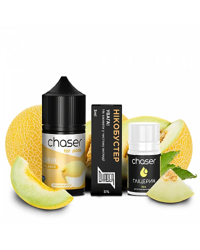Набор для самозамеса Chaser For Pods Melon, 30 Мл 50мг 30мл