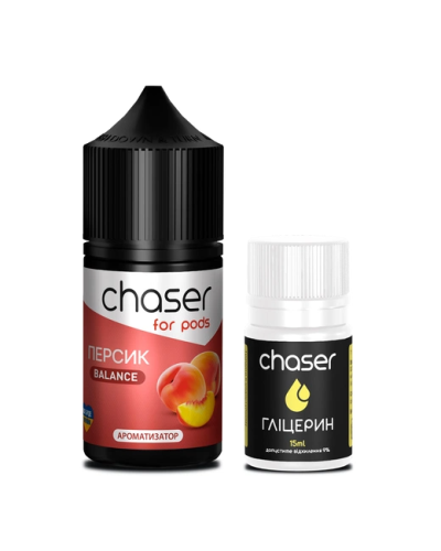 Набор для самозамеса Chaser For Pods Peach, 30 Мл 50мг 30мл - фото 6