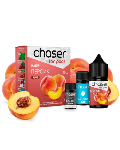 Набор для самозамеса Chaser For Pods Peach, 30 Мл 50мг 30мл - фото 3