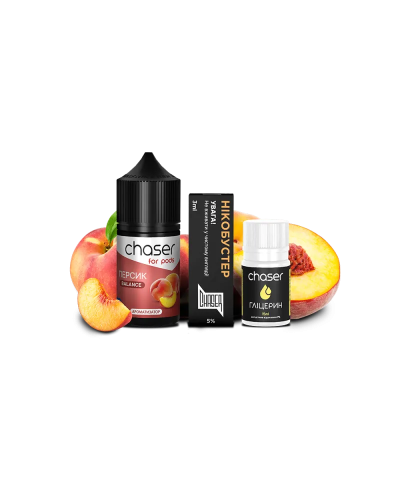 Набор для самозамеса Chaser For Pods Peach, 30 Мл 50мг 30мл - фото 2
