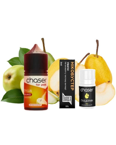 Набор для самозамеса Chaser For Pods Pear, 30 Мл 50 мг 30 мл