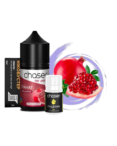Набор для самозамеса Chaser For Pods Pomegranate, 30 Мл 50 мг 30мл - фото 3