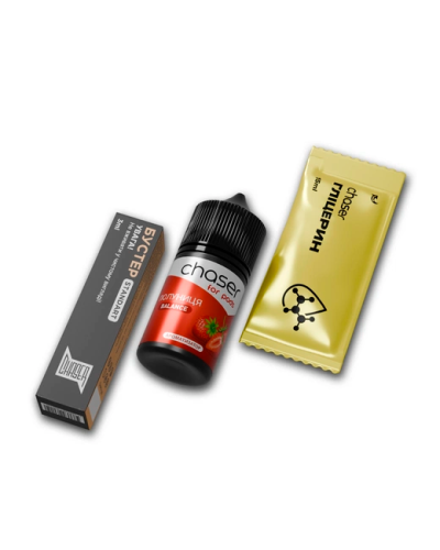 Набор для самозамеса Chaser For Pods Strawberry, 30 Мл 50 мг 30 мл - фото 6
