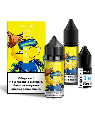 Набор для самозамеса Flavorlab Fl350 Banana Ice 50 мг 30 мл - фото 4