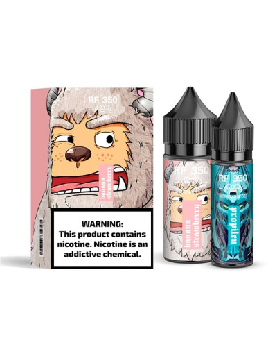 Набор для самозамеса Flavorlab Fl350 Banana Strawberry 50 мг 30 мл - фото 2