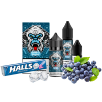 Набор для самозамеса Flavorlab Fl350 Blueberry Menthol 50 мг 30 мл