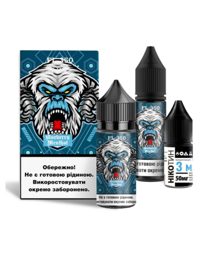 Набор для самозамеса Flavorlab Fl350 Blueberry Menthol 50 мг 30 мл - фото 3