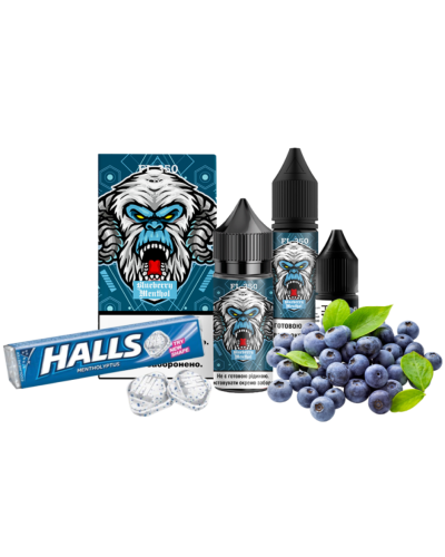 Набор для самозамеса Flavorlab Fl350 Blueberry Menthol 50 мг 30 мл - фото 2