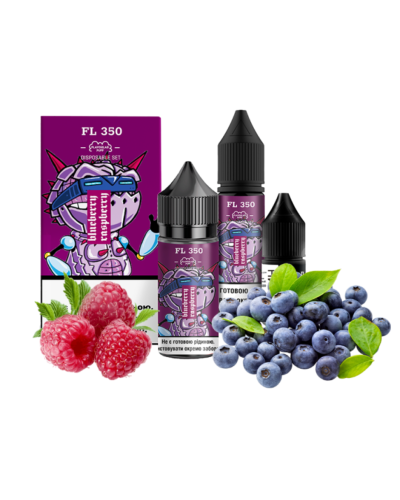 Набор для самозамеса Flavorlab Fl350 Blueberry Raspberry 50 мг 30 мл - фото 4