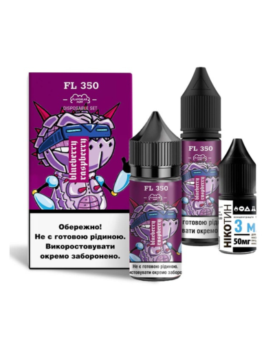 Набор для самозамеса Flavorlab Fl350 Blueberry Raspberry 50 мг 30 мл - фото 2