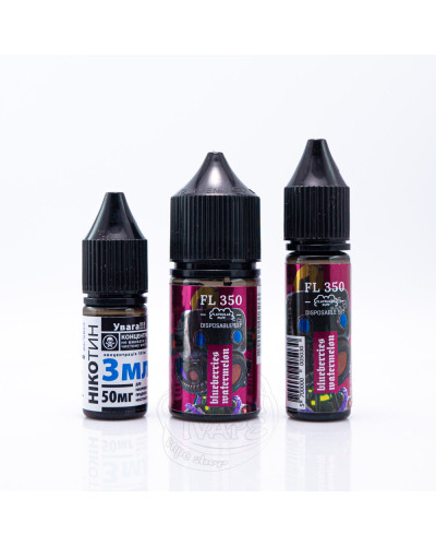 Набор для самозамеса Flavorlab Fl350 Blueberry Watermelon 50 мг 30 мл - фото 3
