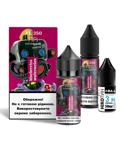 Набор для самозамеса Flavorlab Fl350 Blueberry Watermelon 50 мг 30 мл - фото 4