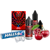 Набор для самозамеса Flavorlab Fl350 Cherry Menthol 50 мг 30 мл