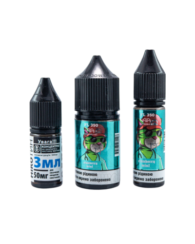 Набор для самозамеса Flavorlab Fl350 Cranberry Mint 50 мг 30 мл - фото 5