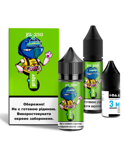 Набор для самозамеса Flavorlab Fl350 Grape 50 мг 30 мл - фото 3