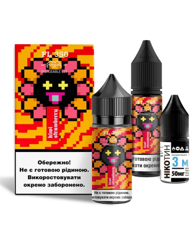 Набор для самозамеса Flavorlab Fl350 Kiwi Strawberries 50 мг 30 мл - фото 3