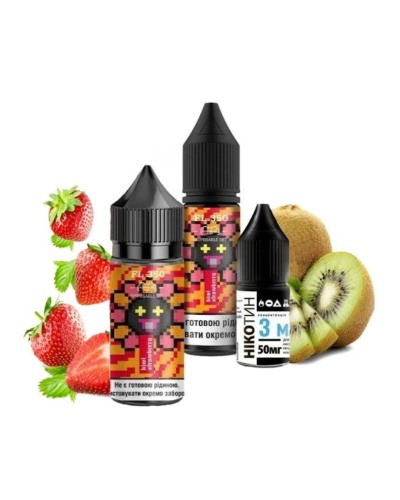 Набор для самозамеса Flavorlab Fl350 Kiwi Strawberries 50 мг 30 мл