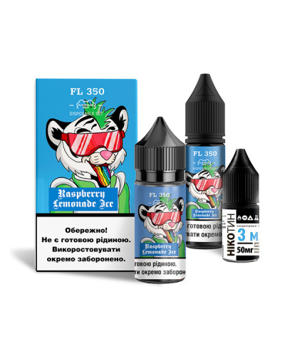 Набор для самозамеса Flavorlab Fl350 Raspberry Lemonade Ice 50 мг 30 мл - фото 3