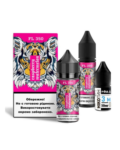 Набор для самозамеса Flavorlab Fl350 Raspberry Watermelon 50 мг 30 мл - фото 4