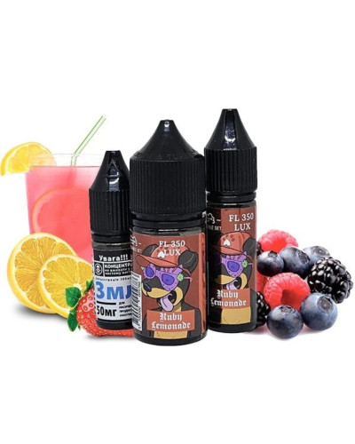 Набор для самозамеса Flavorlab Fl350 Ruby Lemonade 50 мг 30 мл - фото 3