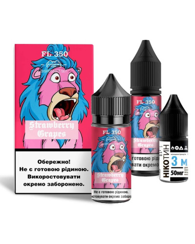 Набор для самозамеса Flavorlab Fl350 Strawberry Grapes 50 мг 30 мл - фото 4