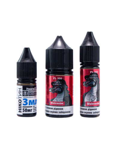Набор для самозамеса Flavorlab Fl350 Watermelon 50 мг 30 мл - фото 4