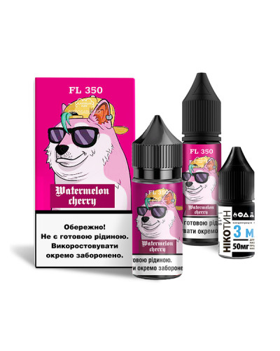 Набор для самозамеса Flavorlab Fl350 Watermelon Cherry 50 мг 30 мл - фото 4
