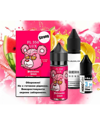 Набор для самозамеса Flavorlab Fl350 Watermelon Lemon 50 мг 30 мл - фото 4