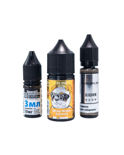 Набор для самозамеса Flavorlab FL350 LUX Mango Orange Lemonade Манго Апельсин Лимонад 50 мг 30 мл - фото 3