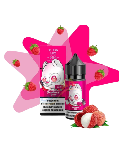 Набор для самозамеса Flavorlab FL350 LUX Raspberry Lychee Малина Личи 50 мг 30 мл - фото 3
