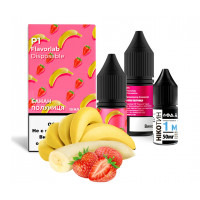 Набор для самозамеса Flavorlab P1 Banana Strawberry Банан Клубника 50 мг 10 мл