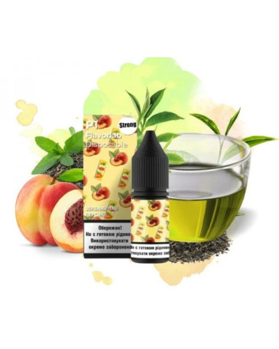 Набор для самозамеса Flavorlab P1 Green tea Peach Зеленый чай Персик 50 мг 10 мл - фото 2