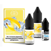 Набор для самозамеса Flavorlab Disposable Puff Banana Ice Банан Лед 50 мг 10 мл