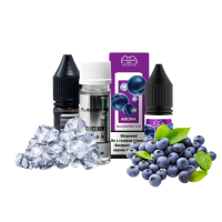 Набор для самозамеса Flavorlab Disposable Puff Blueberry Ice Черника Лед 50 мг 10 мл