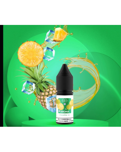 Набор для самозамеса Flavorlab Disposable Puff Pineapple Ice Ананас Лед 50 мг 10 мл - фото 3