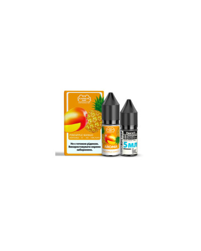 Набор для самозамеса Flavorlab Disposable Puff Pineapple Mango 50 мг 10 мл - фото 4