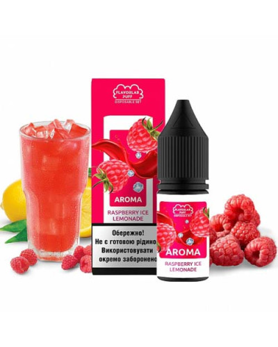 Набор для самозамеса Flavorlab Disposable Puff Raspberry Ice Lemonade Малиновый лимонад Лед 50 мг