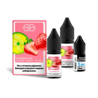 Набор для самозамеса Flavorlab Disposable Puff Strawberry Lime 50 мг 10 мл