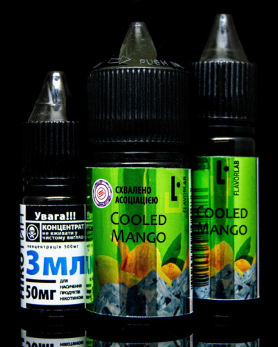 Набор для самозамеса Flavorlab Aroma MAX Cooled Mango Манго с холодком 50 мг 30 мл - фото 3