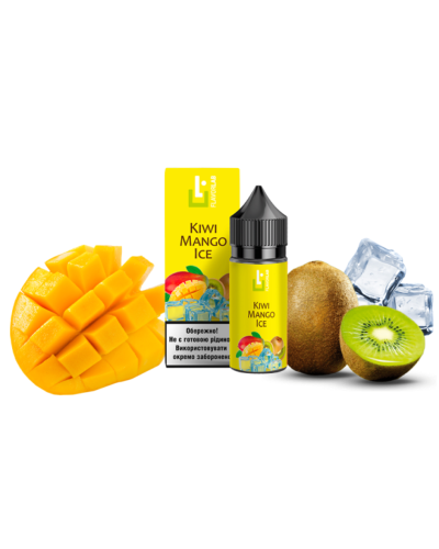 Набор для самозамеса Flavorlab Aroma MAX Kiwi Mango Ice Киви Манго Лед 50 мг 30 мл - фото 3