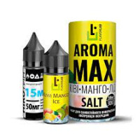 Набор для самозамеса Flavorlab Aroma MAX Kiwi Mango Ice Киви Манго Лед 50 мг 30 мл