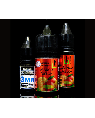 Набор для самозамеса Flavorlab Aroma MAX Mango Melon Манго Дин 50 мг 30 мл - фото 5