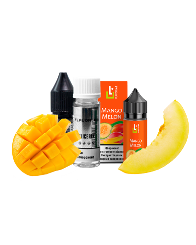 Набор для самозамеса Flavorlab Aroma MAX Mango Melon Манго Дин 50 мг 30 мл - фото 4